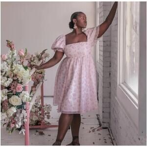 JessaKae Pink Floral Mini Dress